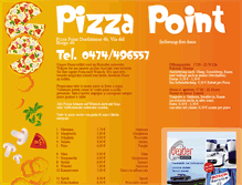 Tablet Screenshot of pizzapoint.bz